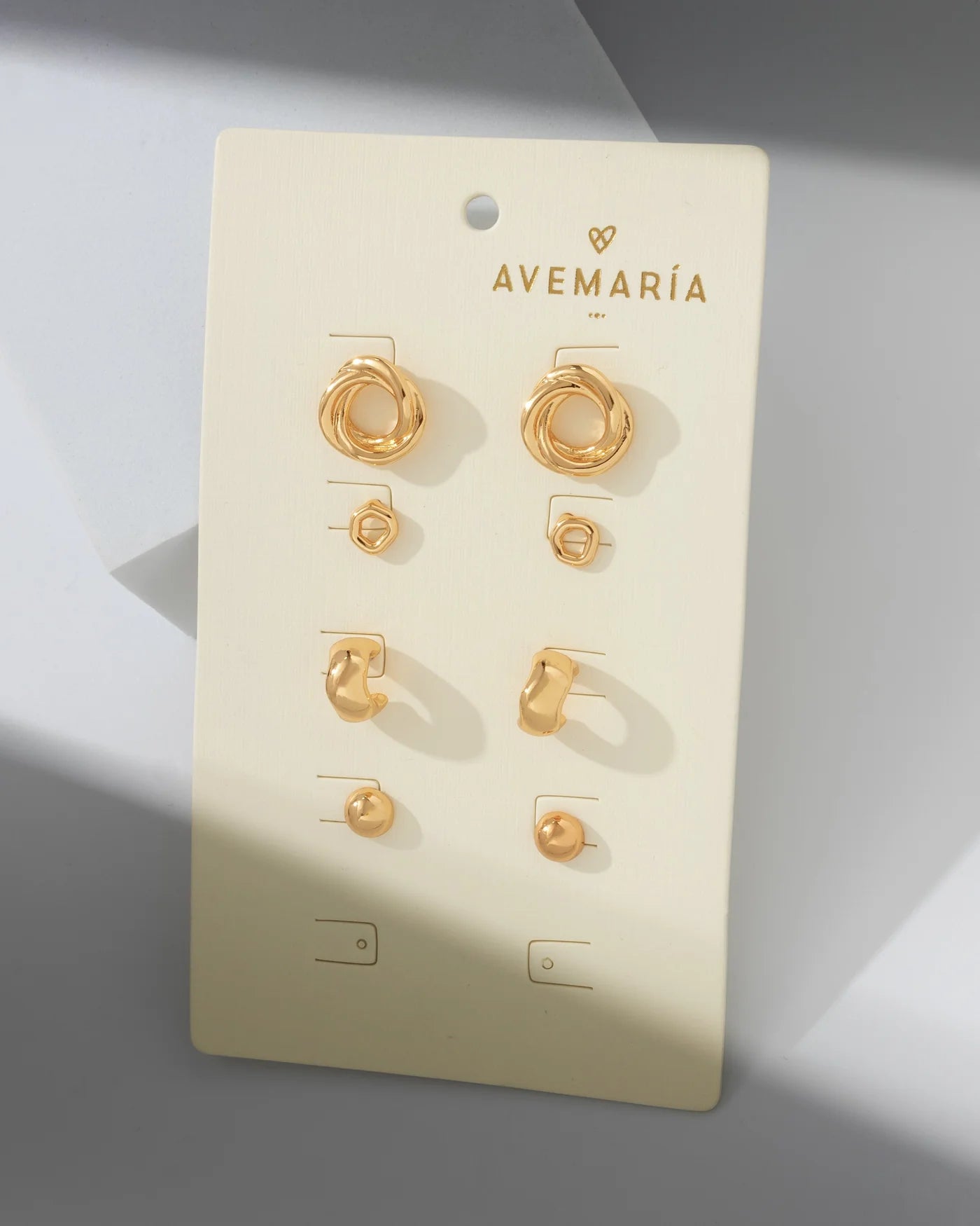 Set X4 Aretes Lazo Entorche By Issa Vásquez