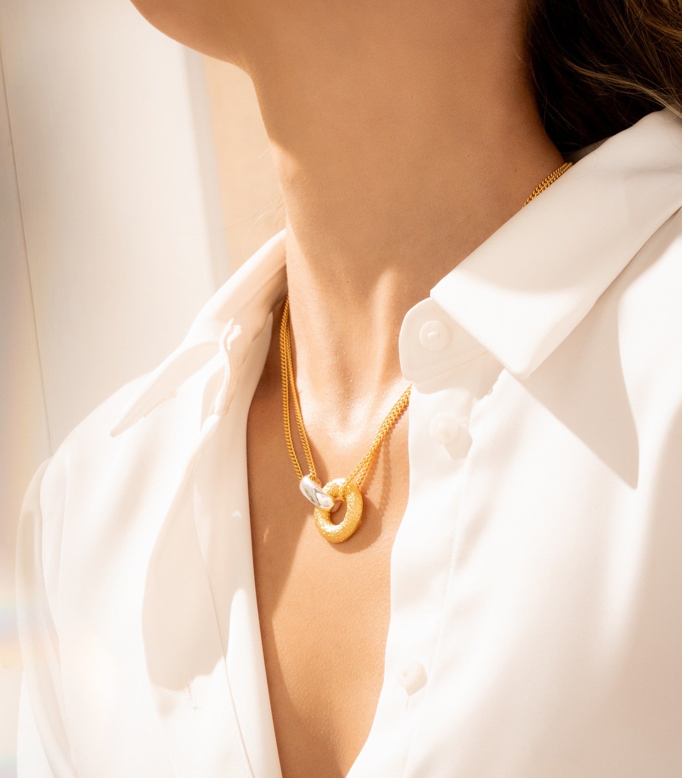 Collar Dona Bicolor