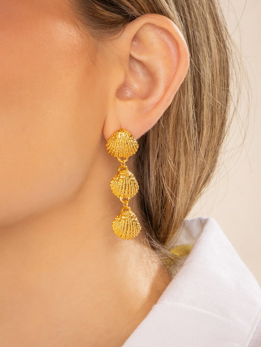 Maxi Aretes Concha Largo