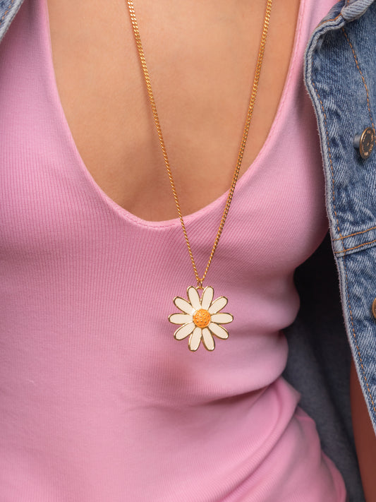 Collar Maxi Margarita + Aretes