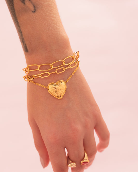 Pulsera corazón