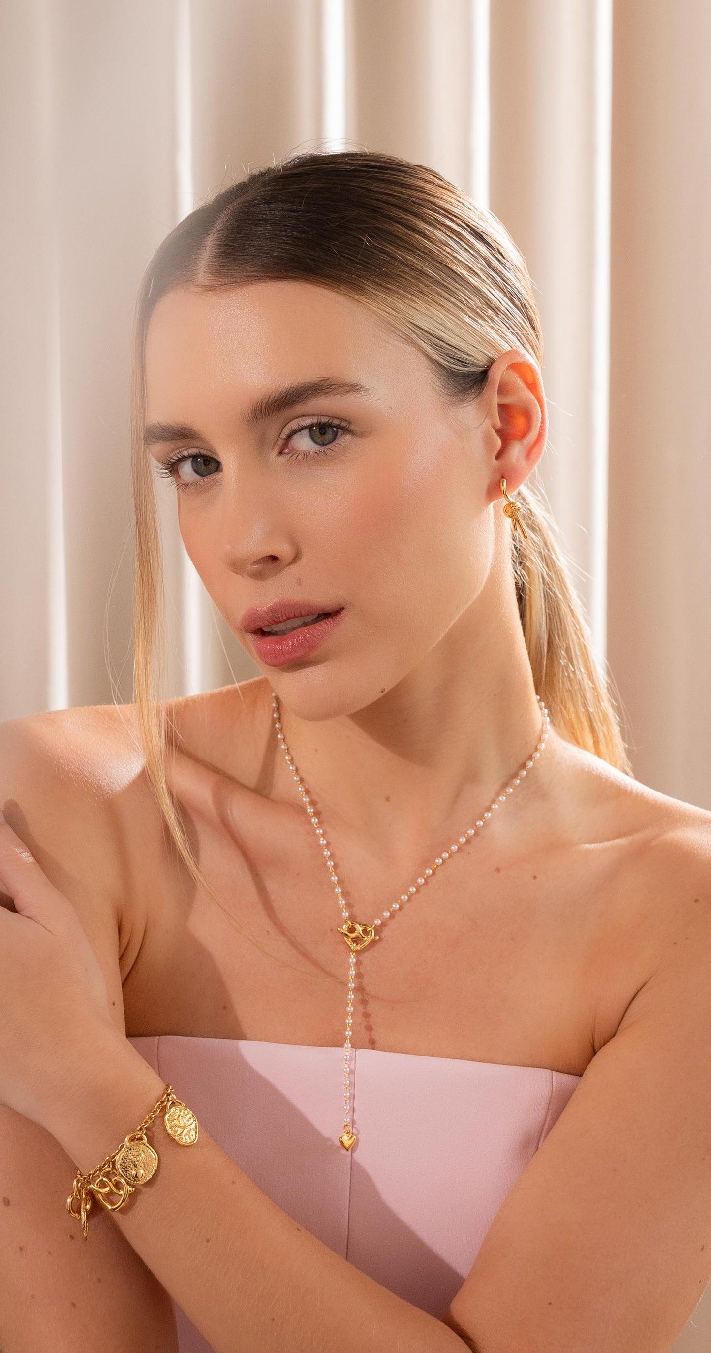 Aretes Lazo Amor