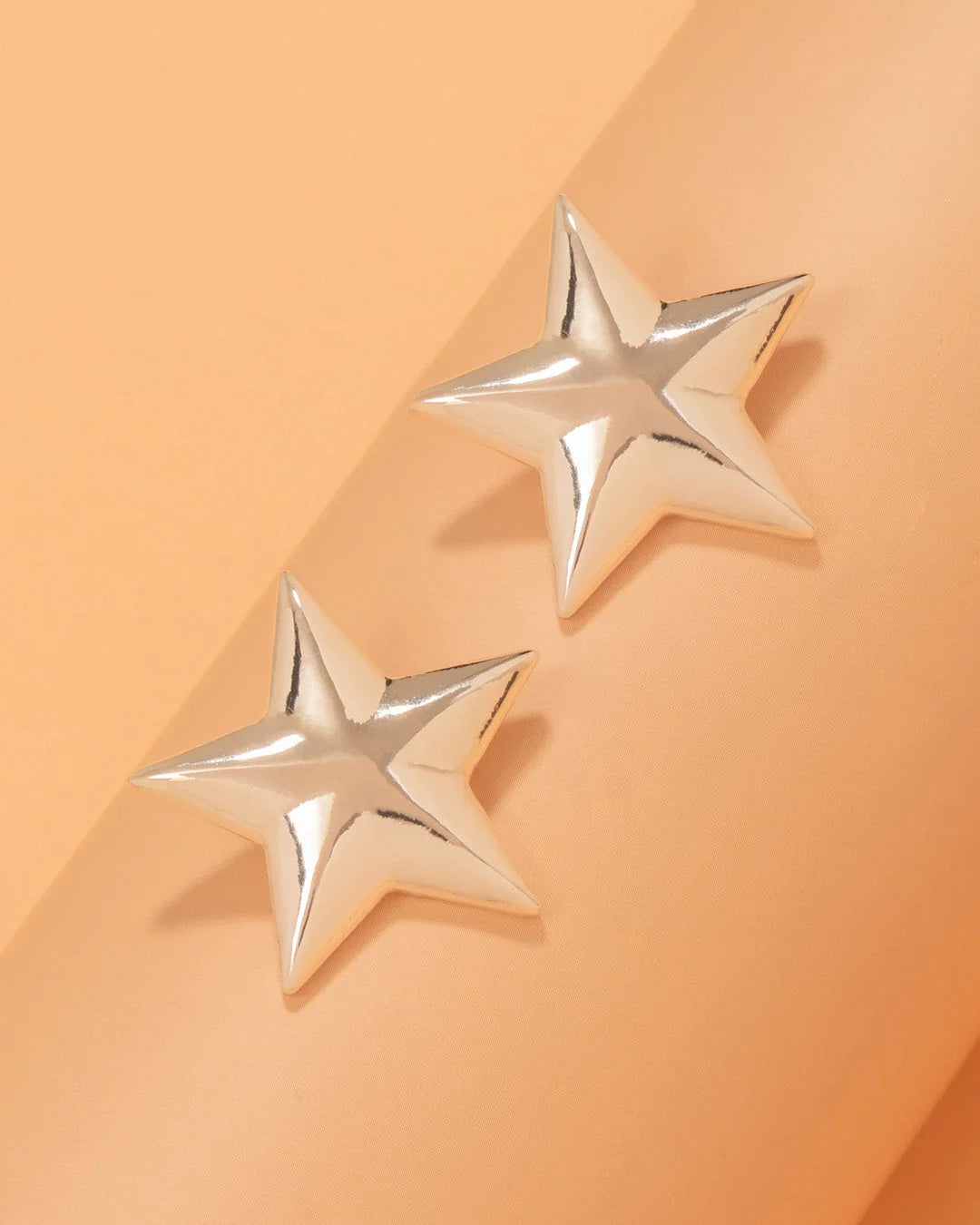 Aretes Maxi Estrella Plata