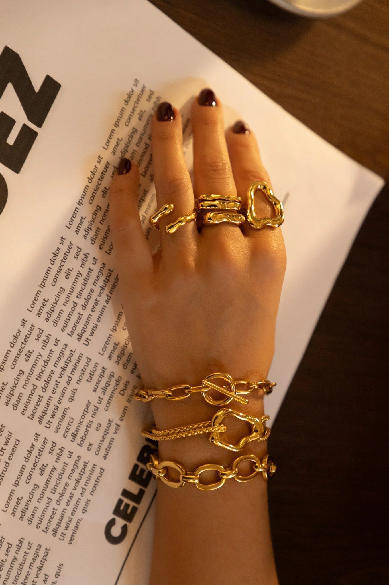 Pulsera Broche + Aretes By Issa Vásquez