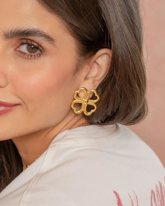 Aretes Maxi Trebol