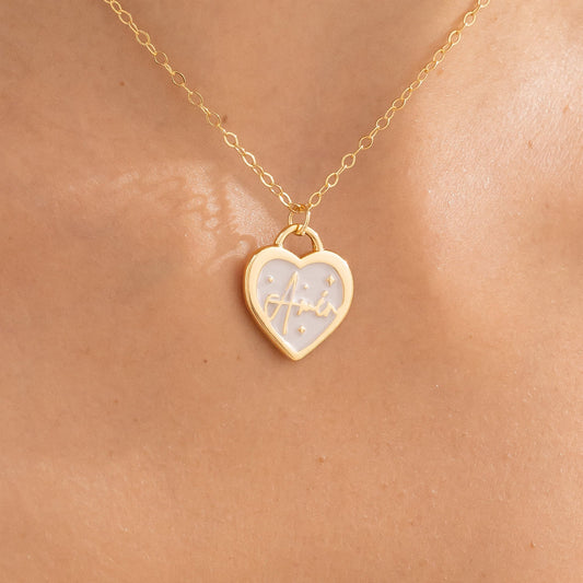 Cadena Con Dije Religioso + Aretes