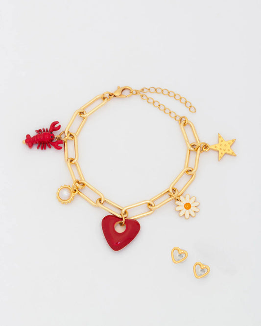 Pulsera Corazón Fiesta