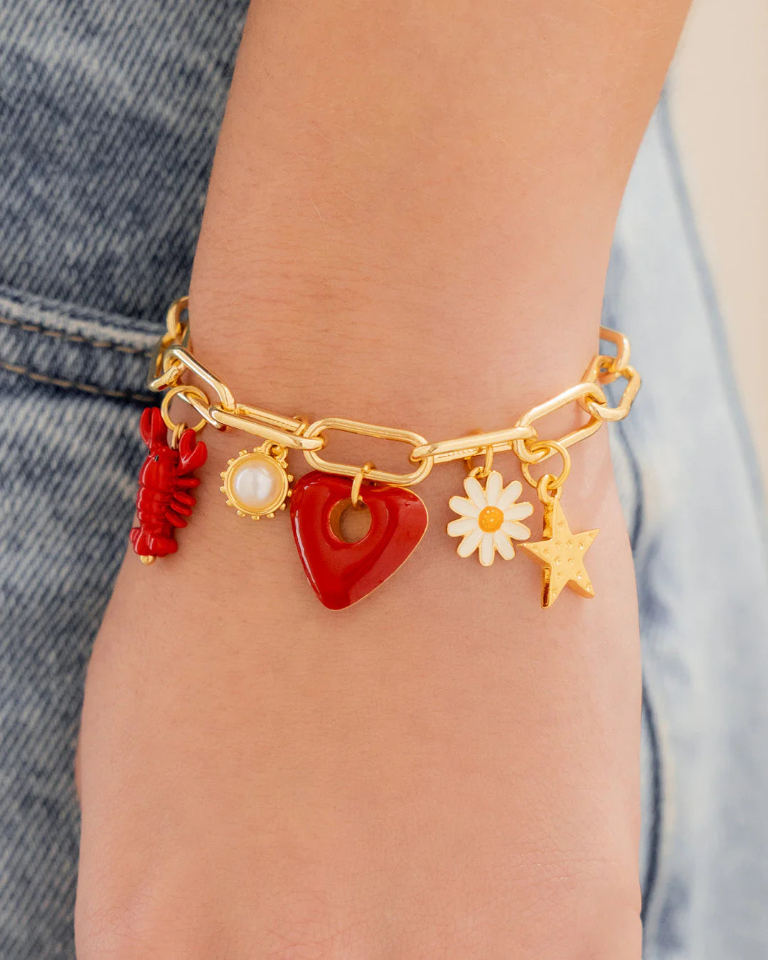 Pulsera Corazón Fiesta