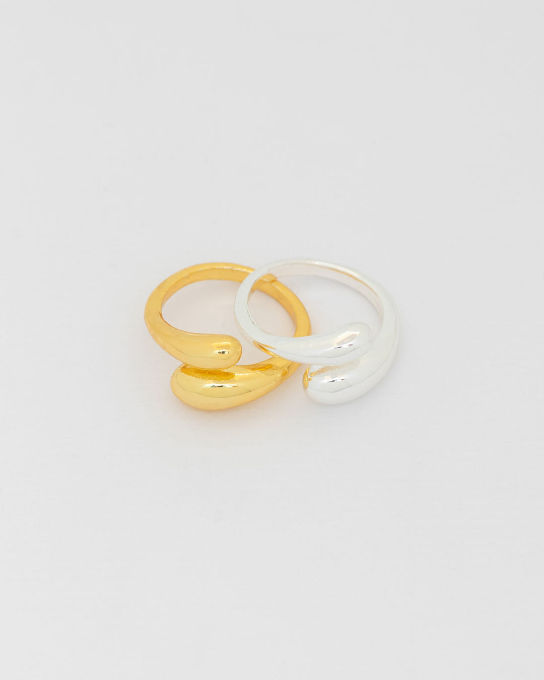 Anillo Duo Oro Silver