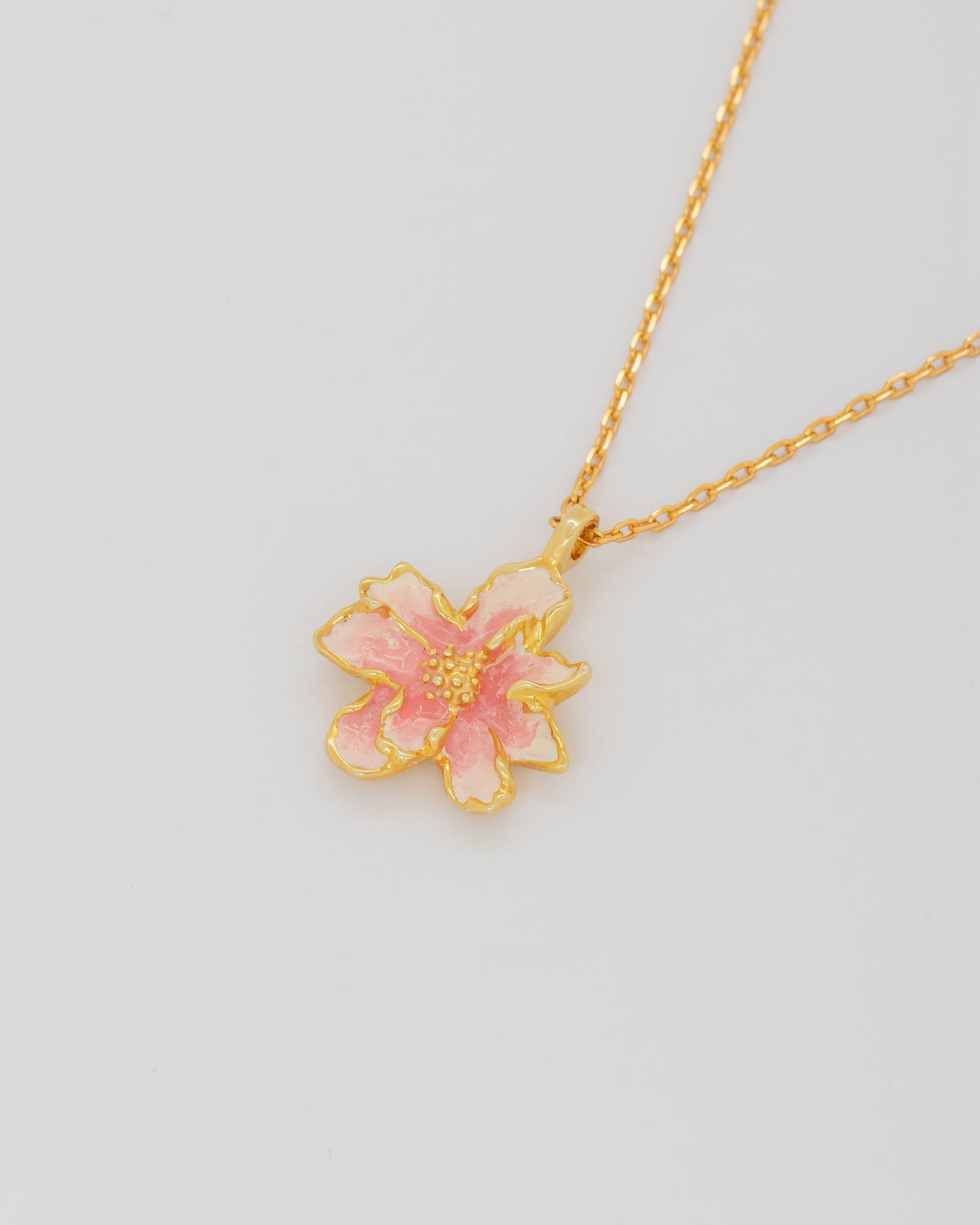 Collar Flor Rosa