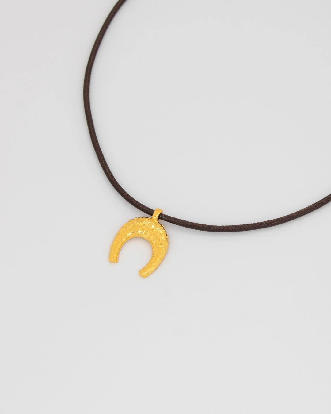 Collar Cuero Herradura print