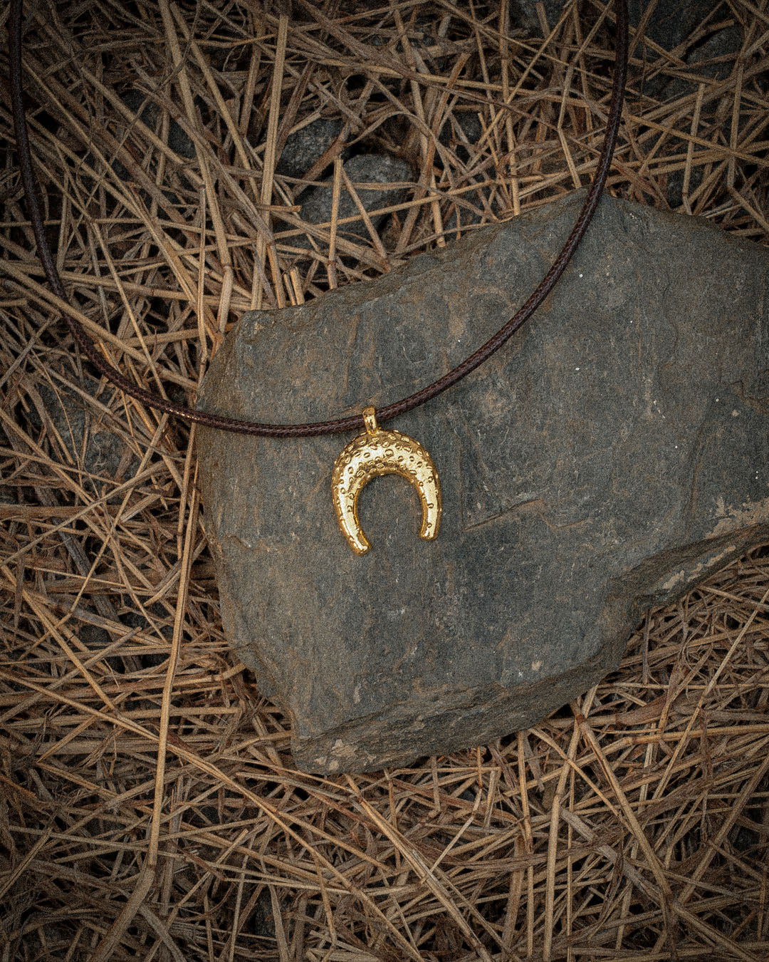 Collar Cuero Herradura print
