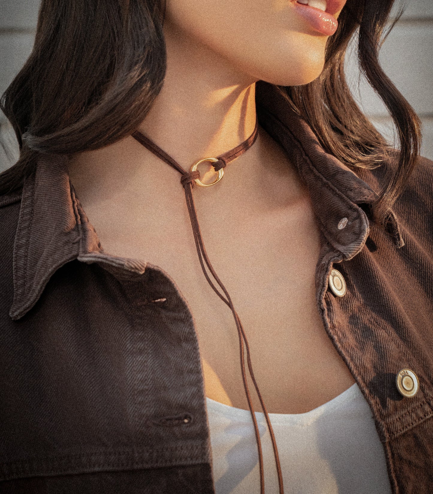 Collar Cuero Vaquero