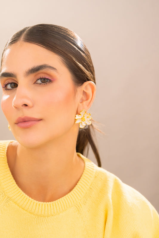 Aretes Vera Perlado