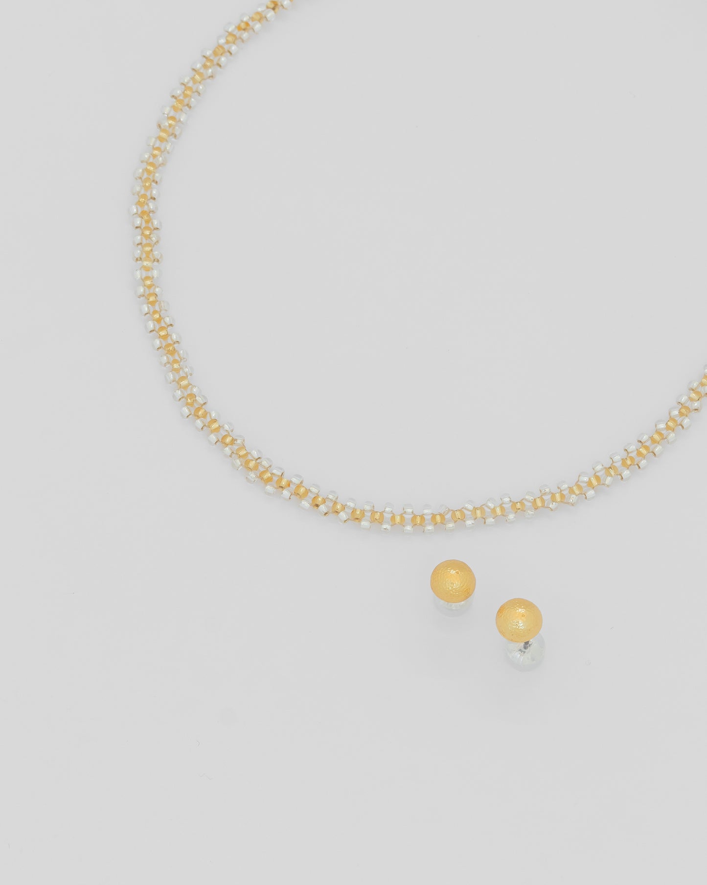 Choker Tejido Metales