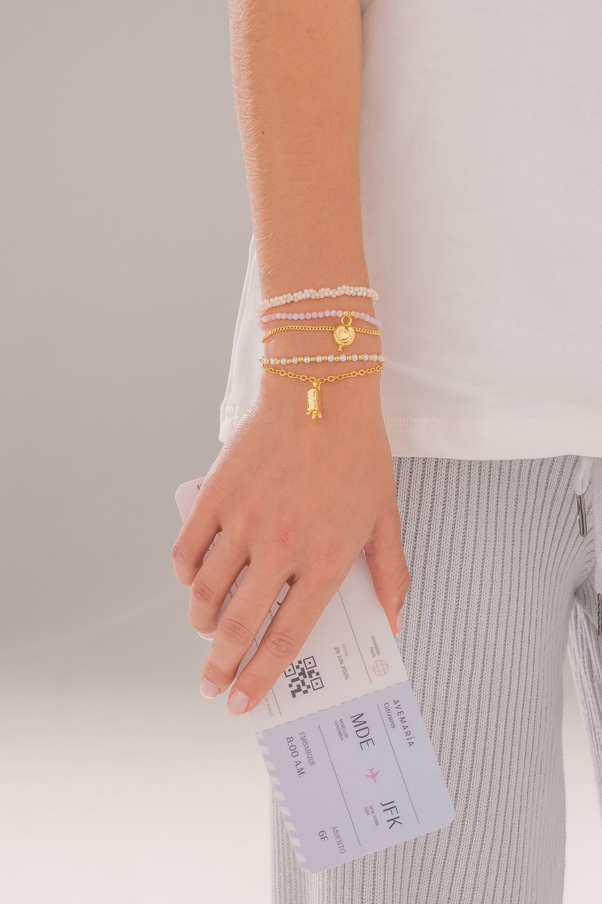 Set X4 Pulseras Viajera
