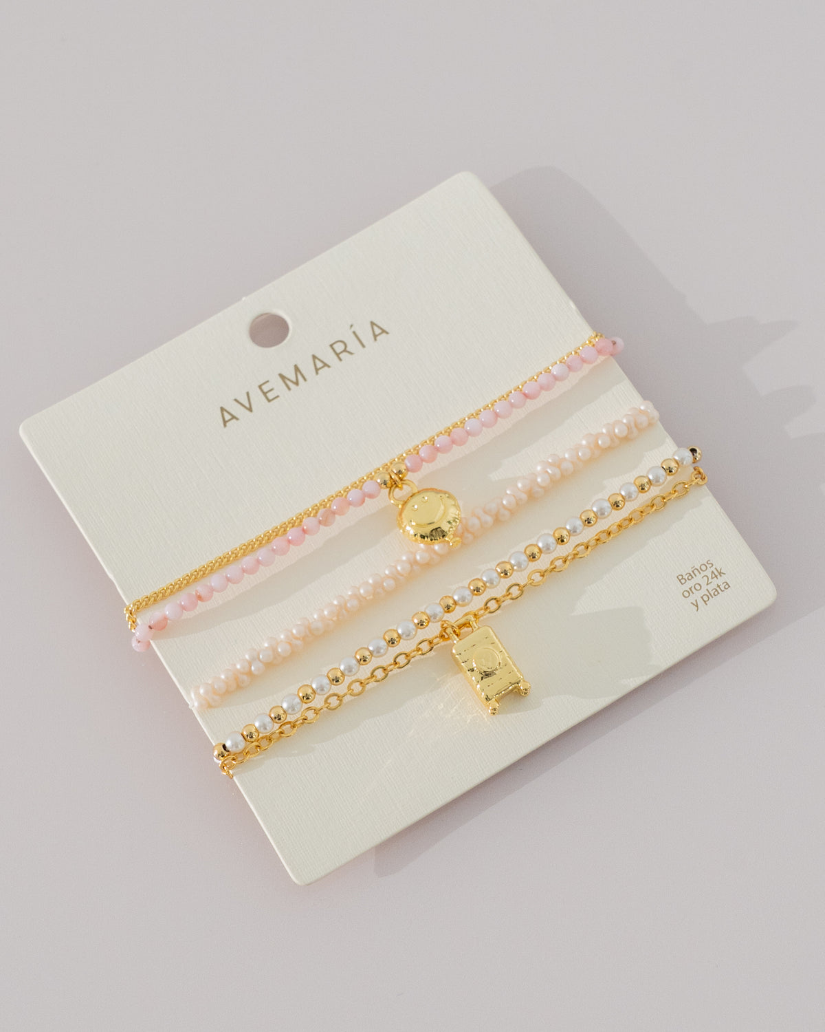 Set X4 Pulseras Viajera