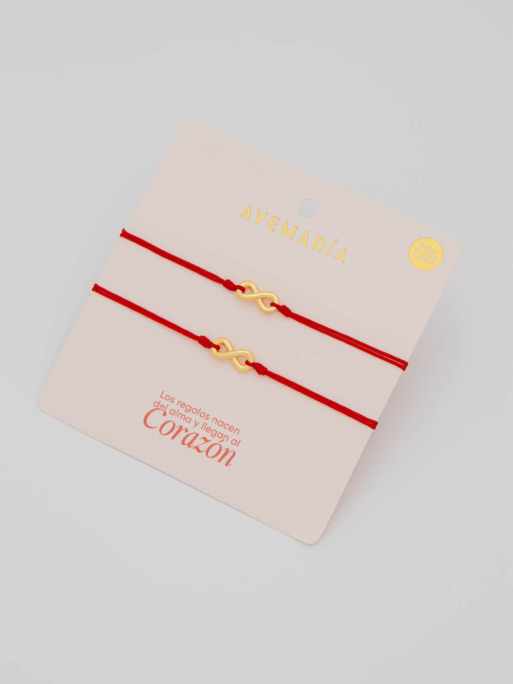 Set X2 Pulseras Infinito