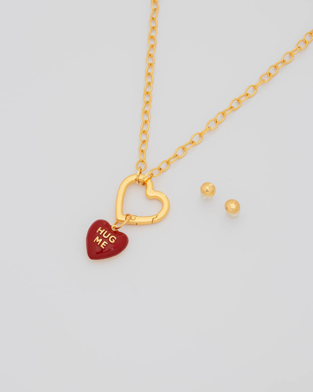 Collar Corazón GOT YOU + Aretes