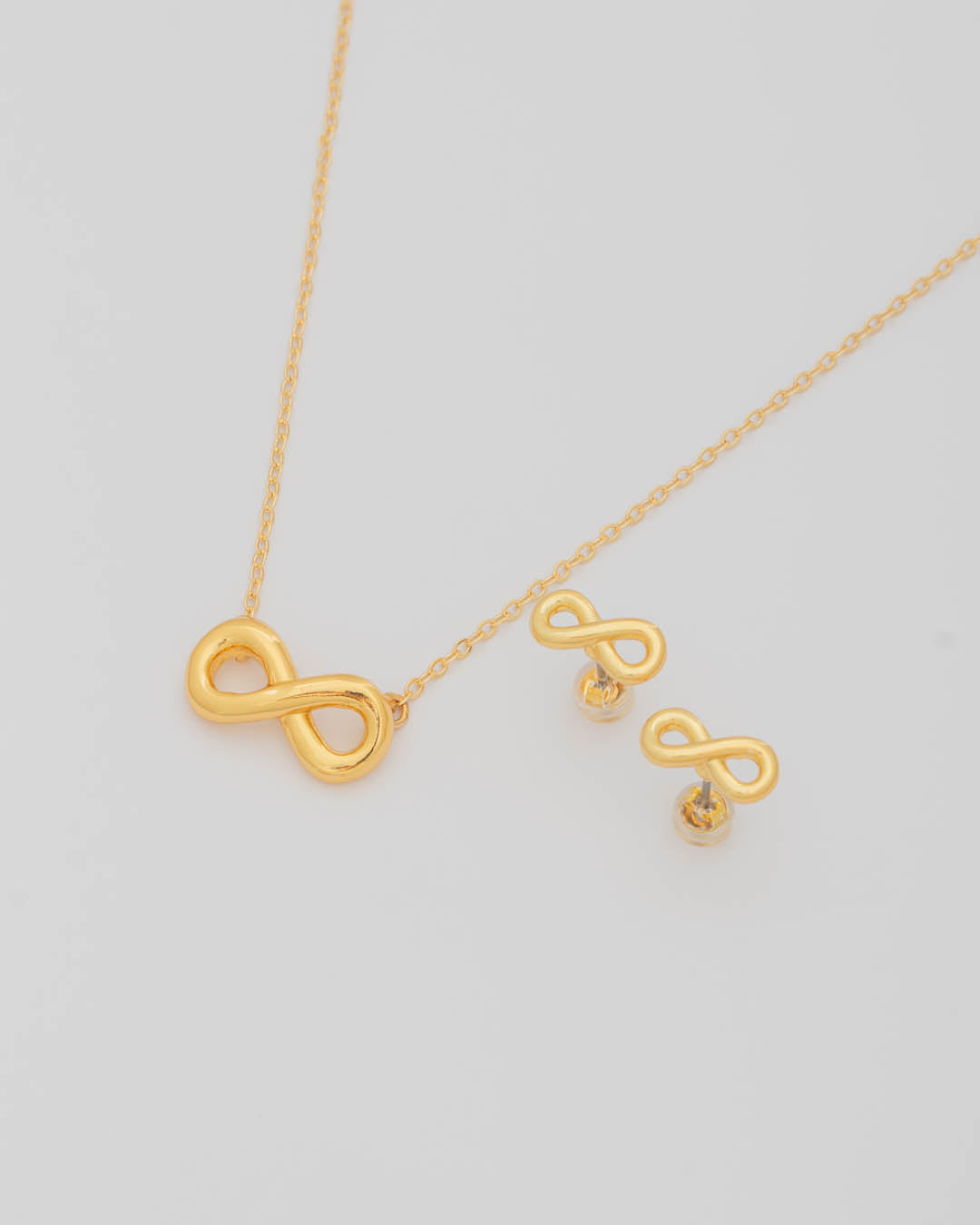 Collar + Aretes Infinito