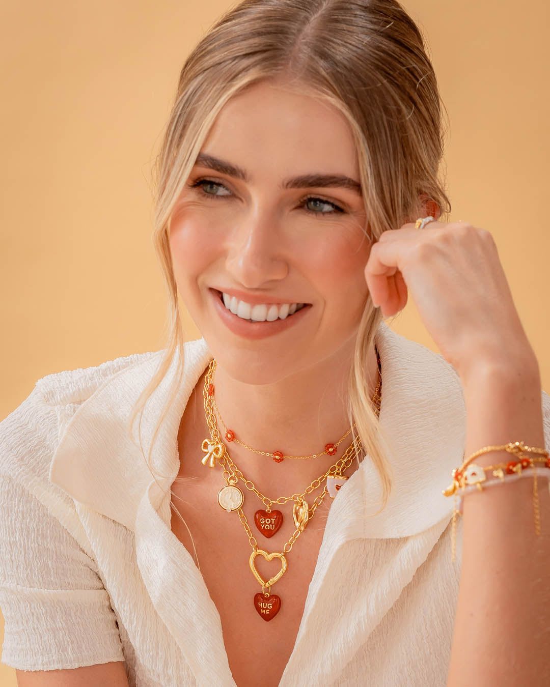 Collar Multicharms Formas del Amor