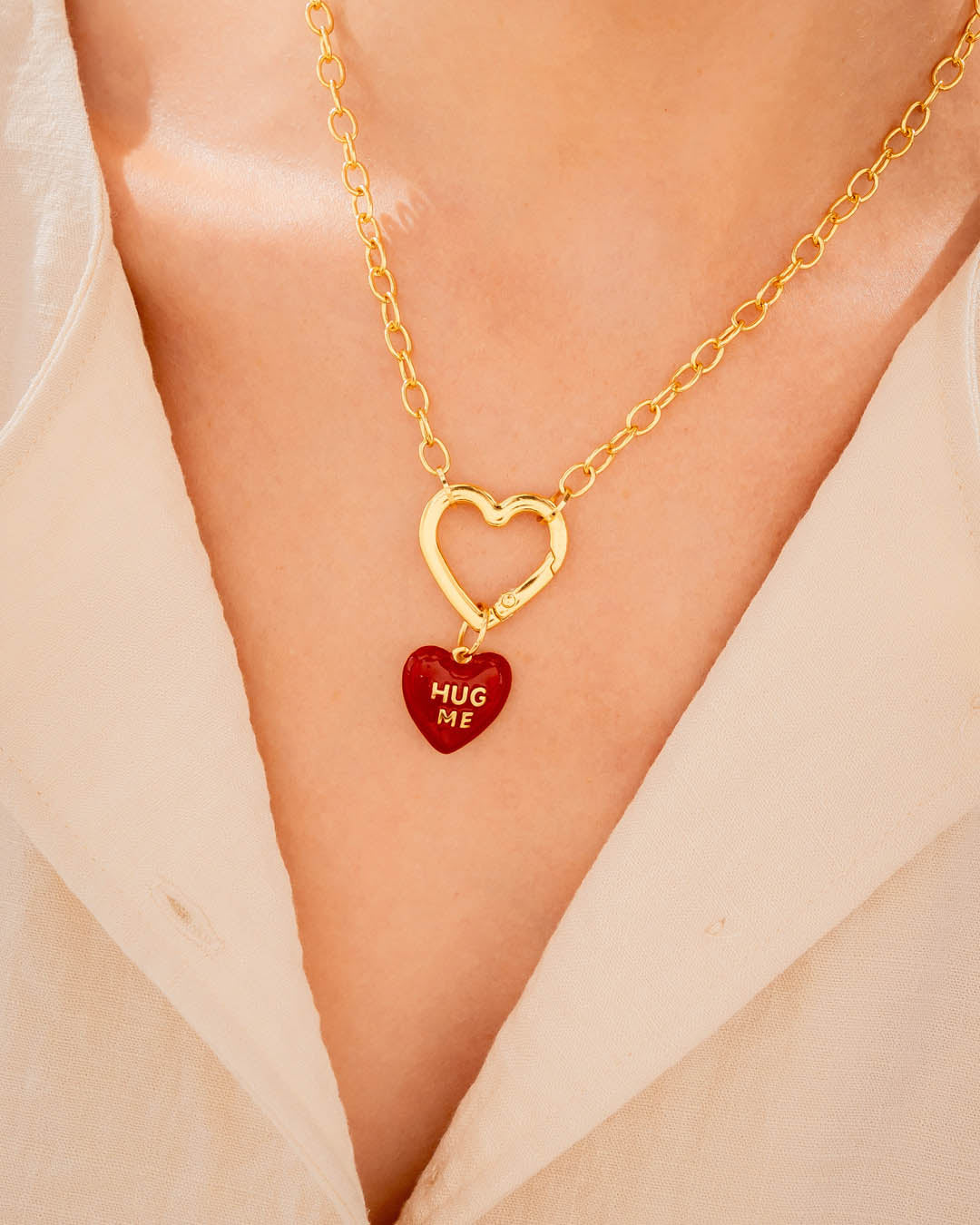 Collar Corazón GOT YOU + Aretes