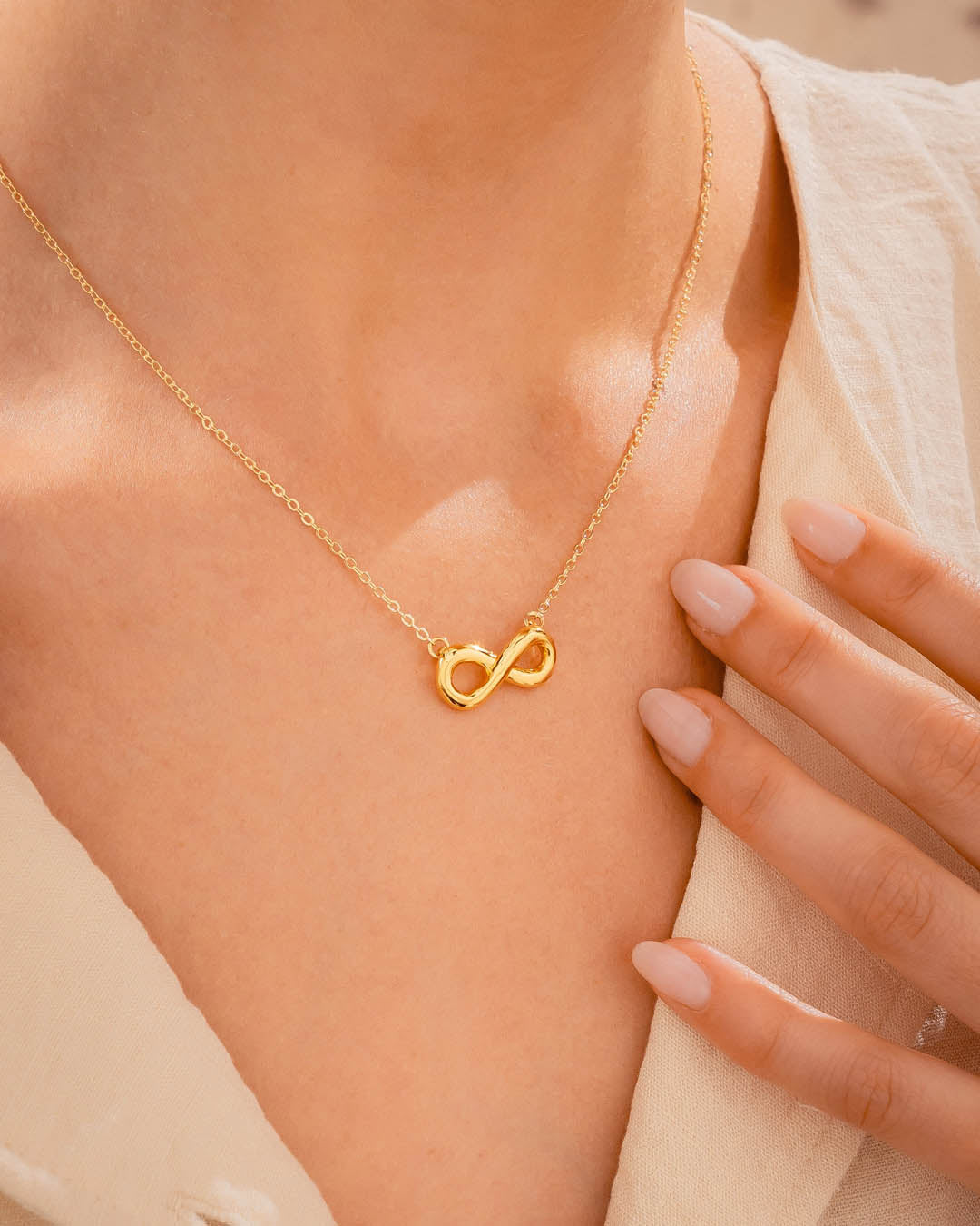 Collar + Aretes Infinito
