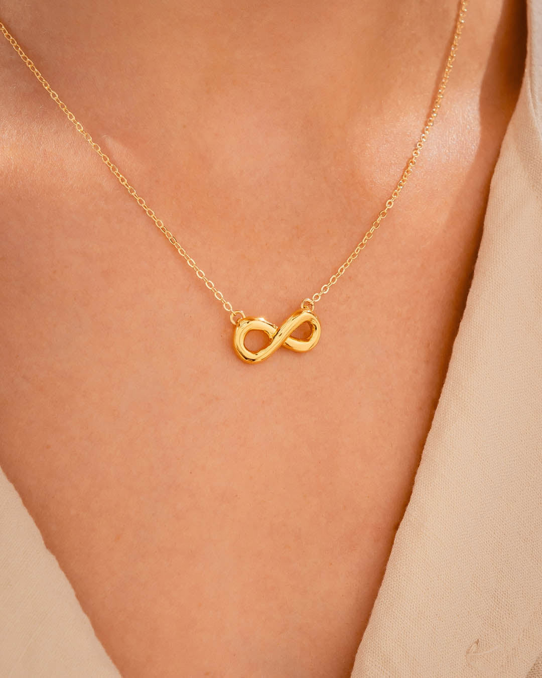 Collar + Aretes Infinito